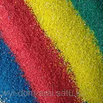 Цветные мраморные и кварцевые пески 